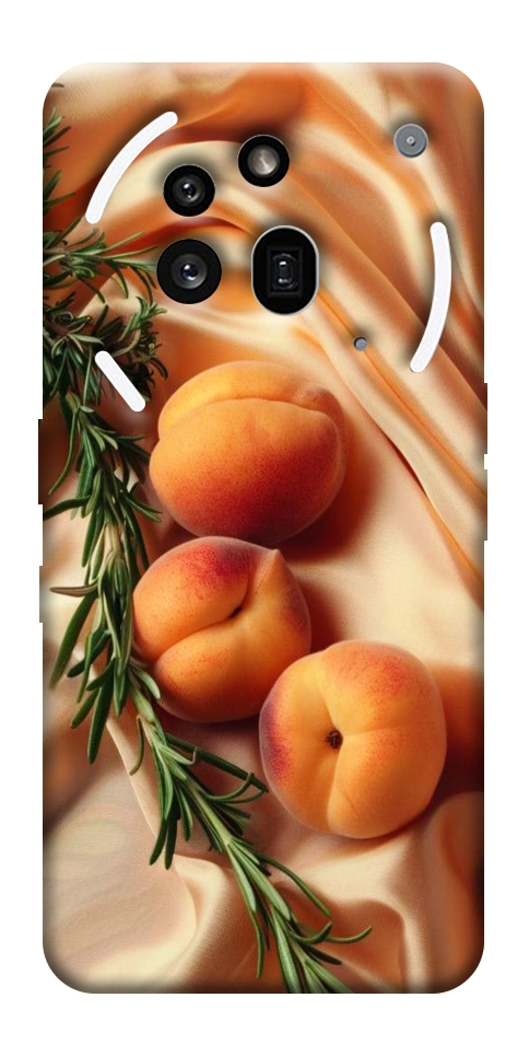 Чехол Лакешери персики для Nothing Phone (3a) Pro