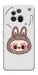 Чехол Labubu grey для Nothing Phone (3a) Pro