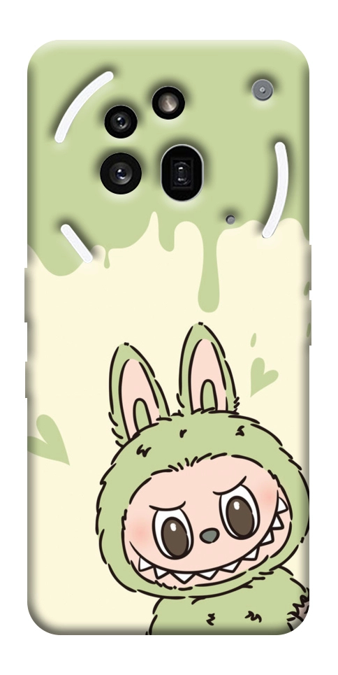 Чехол Labubu green для Nothing Phone (3a) Pro