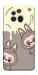 Чехол Labubu twins для Nothing Phone (3a) Pro