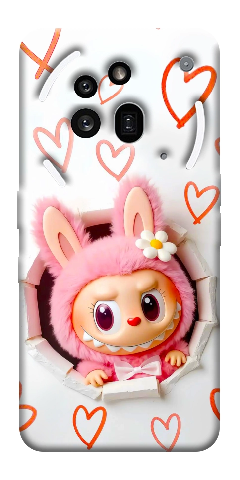 Чохол Labubu paper для Nothing Phone (3a) Pro