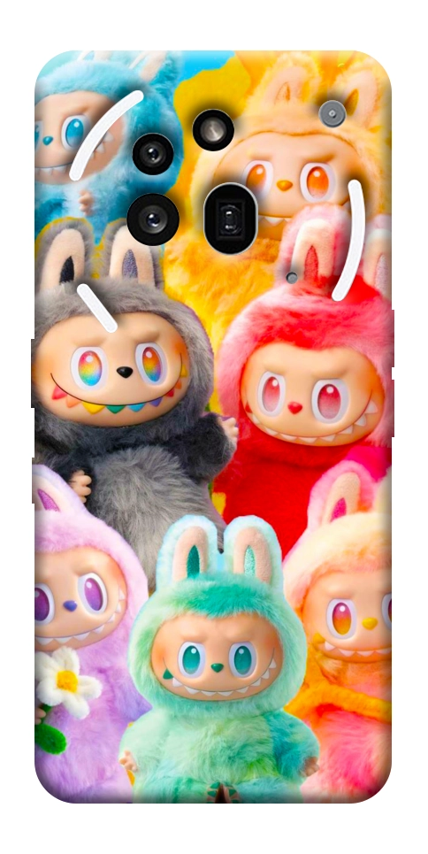 Чехол Rainbow labubu для Nothing Phone (3a) Pro