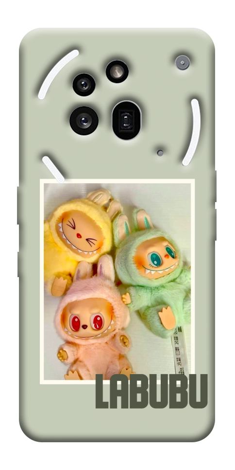 Чохол Trio labubu для Nothing Phone (3a) Pro