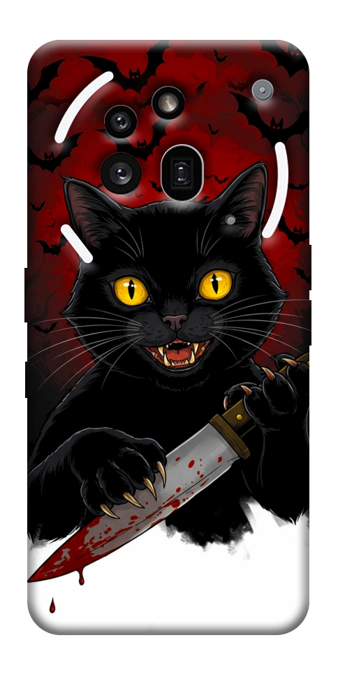 Чехол Horror lucky cat для Nothing Phone (3a) Pro