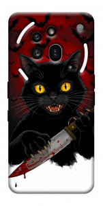 Чехол Horror lucky cat для Nothing Phone (3a) Pro