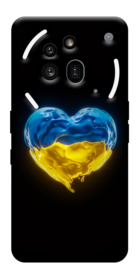 Чехол Серце України для Nothing Phone (3a) Pro