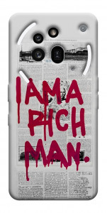 Чехол Mom I am a rich man для Nothing Phone (3a) Pro