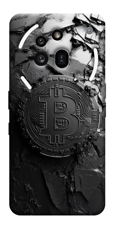 Чехол Dark bitcoin для Nothing Phone (3a) Pro