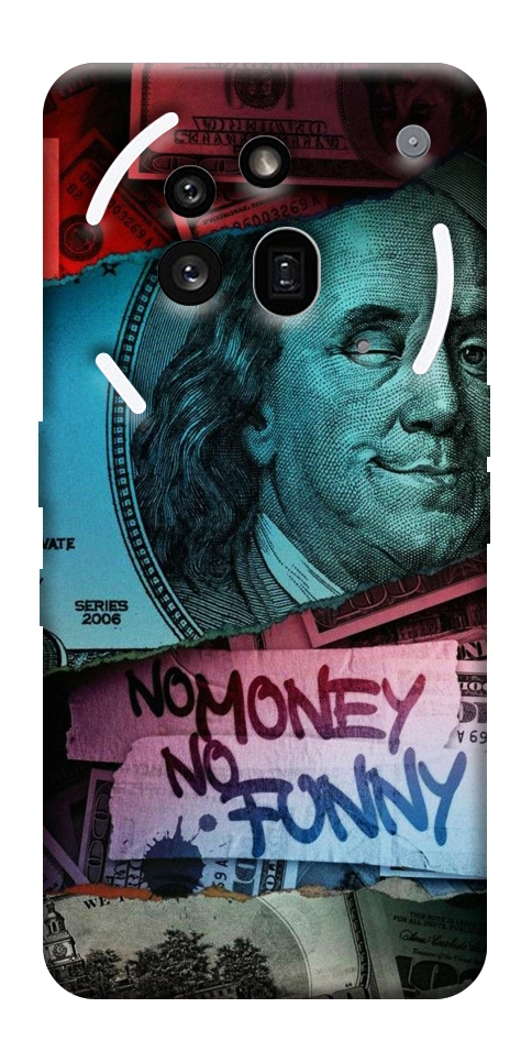 Чехол No money no funny для Nothing Phone (3a) Pro