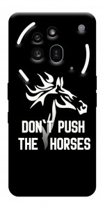 Чехол Dont push the horses для Nothing Phone (3a) Pro