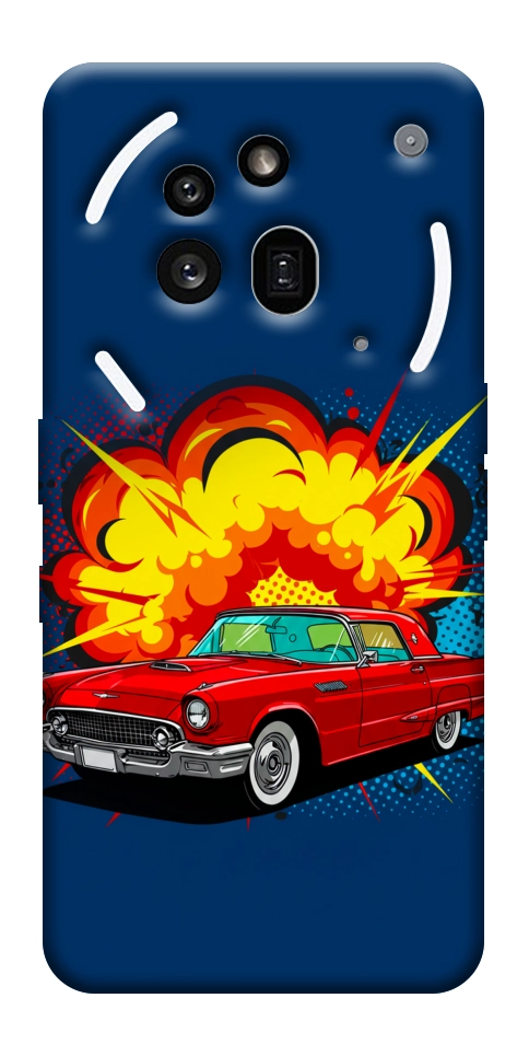 Чехол Retro explosion для Nothing Phone (3a) Pro