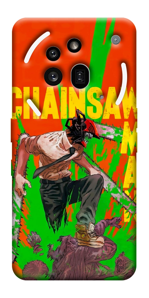 Чехол Chainsaw man для Nothing Phone (3a) Pro