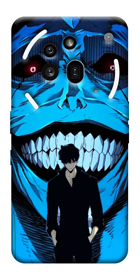 Чехол Solo leveling blue vibe для Nothing Phone (3a) Pro