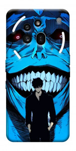 Чехол Solo leveling blue vibe для Nothing Phone (3a) Pro