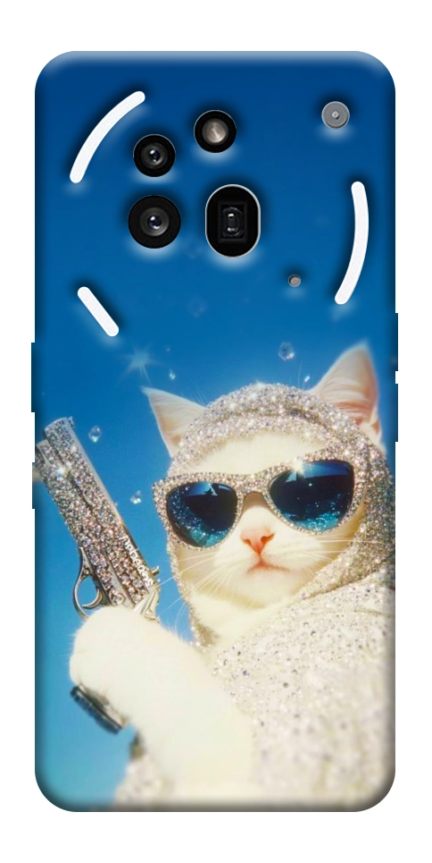 Чехол Diamond kitty для Nothing Phone (3a) Pro