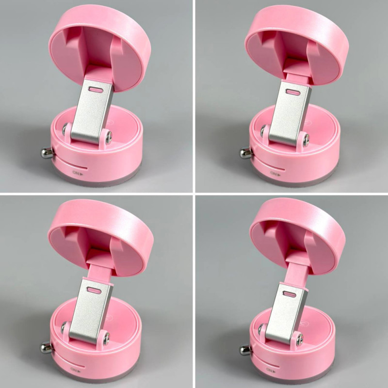 Вакуумно-магнітний утримувач XO C170 magnetic vacuum (center console) (Pink) в магазині vchehle.ua