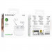 Фото Беспроводные TWS наушники Borofone FQ10 Joyful (White) на vchehle.ua