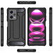 Фото Бронированный противоударный TPU+PC чехол Immortal для Xiaomi Poco X5 5G / Note 12 5G (Черный) на vchehle.ua