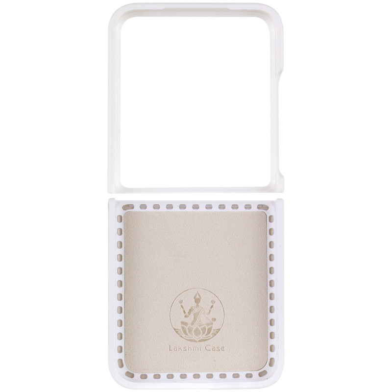 Фото Чехол Foldables Silicone Cover Lakshmi (AAA) для Motorola Razr 50 (Белый / White) в магазине vchehle.ua