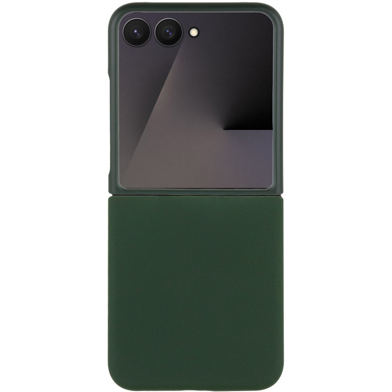 Фото Чехол Foldables Silicone Cover Lakshmi (AAA) для Motorola Razr 50 (Зеленый / Cyprus Green) на vchehle.ua