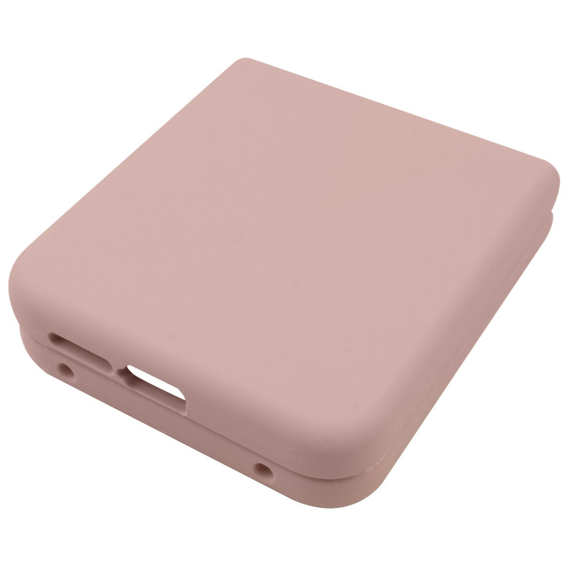Чехол Foldables Silicone Cover Lakshmi (AAA) для Motorola Razr 50 (Розовый / Pink Sand) в магазине vchehle.ua