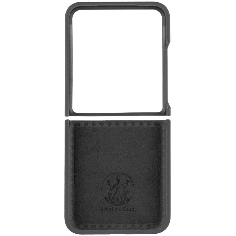 Фото Чехол Foldables Silicone Cover Lakshmi (AAA) для Motorola Razr 50 (Черный / Black) в магазине vchehle.ua