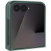 Чехол Foldables Silicone Cover Lakshmi (AAA) для Motorola Razr 50 Ultra (Зеленый / Cyprus Green)