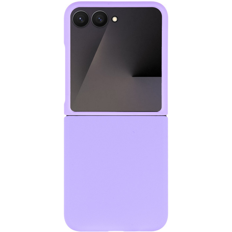 Фото Чехол Foldables Silicone Cover Lakshmi (AAA) для Motorola Razr 50 Ultra (Сиреневый / Dasheen) на vchehle.ua