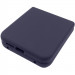 Чехол Foldables Silicone Cover Lakshmi (AAA) для Motorola Razr 50 Ultra (Темно-синий / Midnight blue) в магазине vchehle.ua