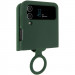 Чехол Foldables Silicone Cover Lakshmi (AAA) для Samsung Galaxy Z Flip4 (Зеленый / Cyprus Green)