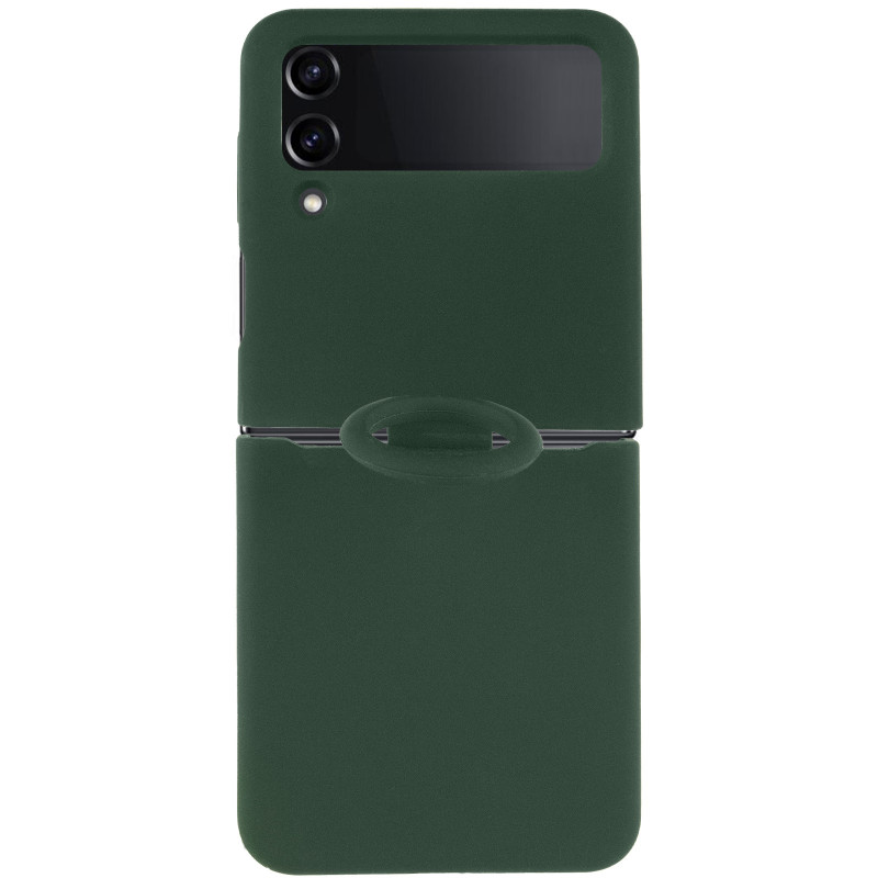 Фото Чехол Foldables Silicone Cover Lakshmi (AAA) для Samsung Galaxy Z Flip4 (Зеленый / Cyprus Green) на vchehle.ua