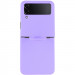 Фото Чехол Foldables Silicone Cover Lakshmi (AAA) для Samsung Galaxy Z Flip4 (Сиреневый / Dasheen) на vchehle.ua