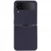 Фото Чехол Foldables Silicone Cover Lakshmi (AAA) для Samsung Galaxy Z Flip4 (Темно-синий / Midnight blue) на vchehle.ua
