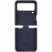 Фото Чехол Foldables Silicone Cover Lakshmi (AAA) для Samsung Galaxy Z Flip4 (Темно-синий / Midnight blue) в магазине vchehle.ua