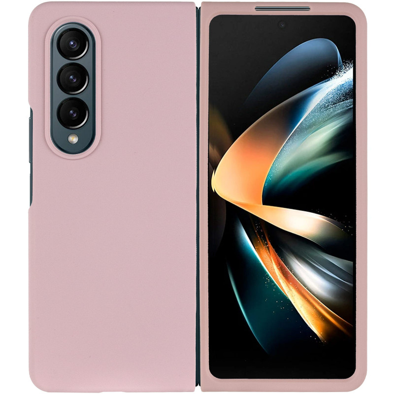 Фото Чехол Foldables Silicone Cover Lakshmi (AAA) для Samsung Galaxy Z Fold4 (Розовый / Pink Sand) на vchehle.ua