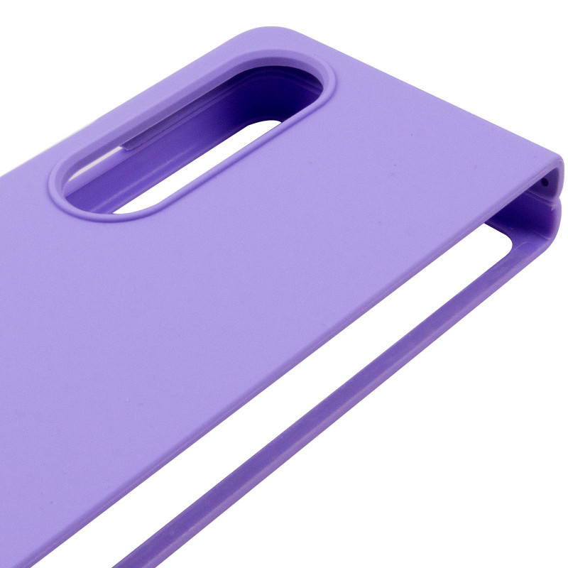 Купить Чехол Foldables Silicone Cover Lakshmi (AAA) для Samsung Galaxy Z Fold4 (Сиреневый / Dasheen) на vchehle.ua