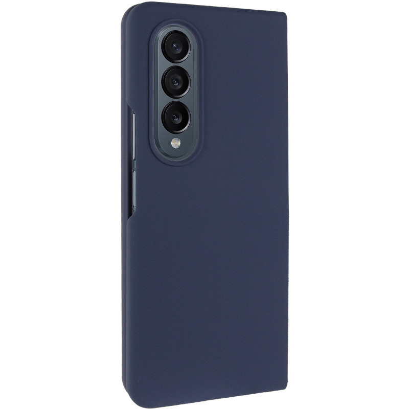 Чехол Foldables Silicone Cover Lakshmi (AAA) для Samsung Galaxy Z Fold4 (Темно-синий / Midnight blue)