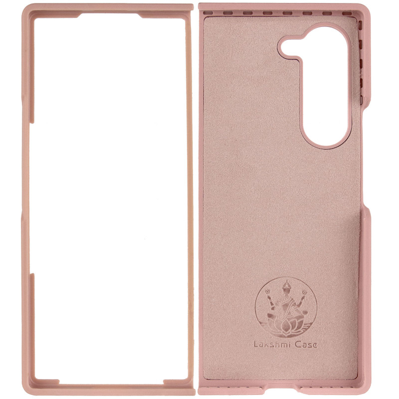Фото Чохол Foldables Silicone Cover Lakshmi (AAA) на Samsung Galaxy Z Fold5 (Рожевий / Pink Sand) в маназині vchehle.ua