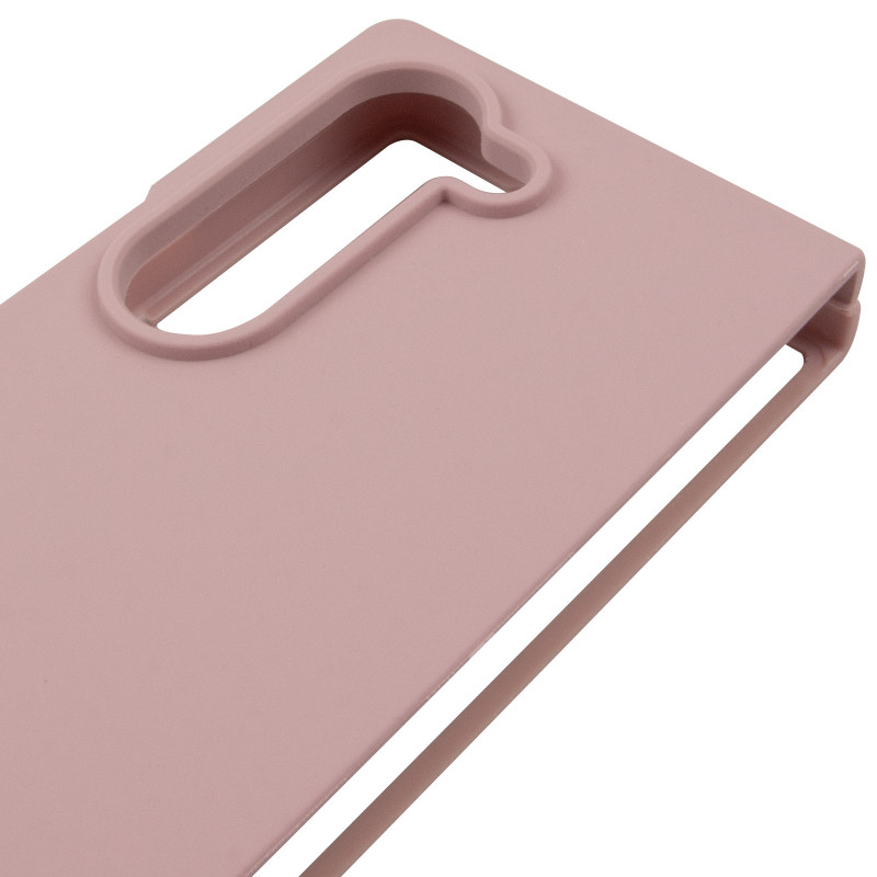 Чохол Foldables Silicone Cover Lakshmi (AAA) на Samsung Galaxy Z Fold5 (Рожевий / Pink Sand) в магазині vchehle.ua