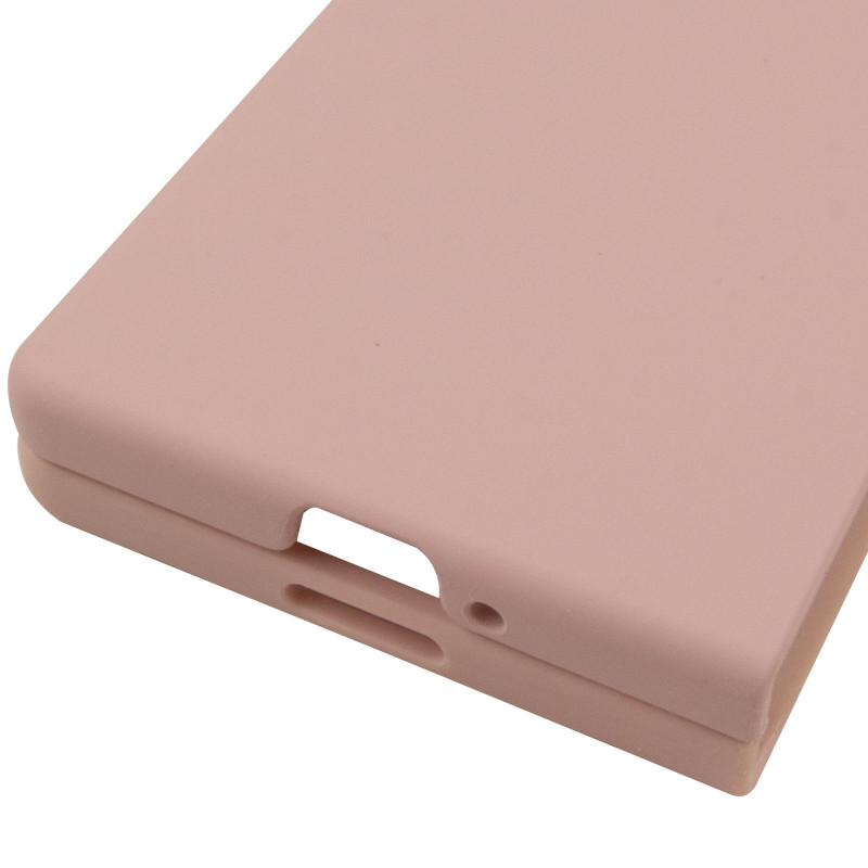 Купити Чохол Foldables Silicone Cover Lakshmi (AAA) на Samsung Galaxy Z Fold5 (Рожевий / Pink Sand) на vchehle.ua