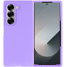Фото Чохол Foldables Silicone Cover Lakshmi (AAA) на Samsung Galaxy Z Fold5 (Бузковий / Dasheen) на vchehle.ua