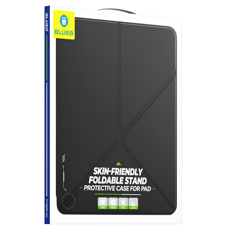 Заказать Чехол-книжка BlueO Skin Friendly для Apple iPad Air 10.9'' (2020-22) / Pro 11" (2018-22)/Air 11'' (Черный) на vchehle.ua