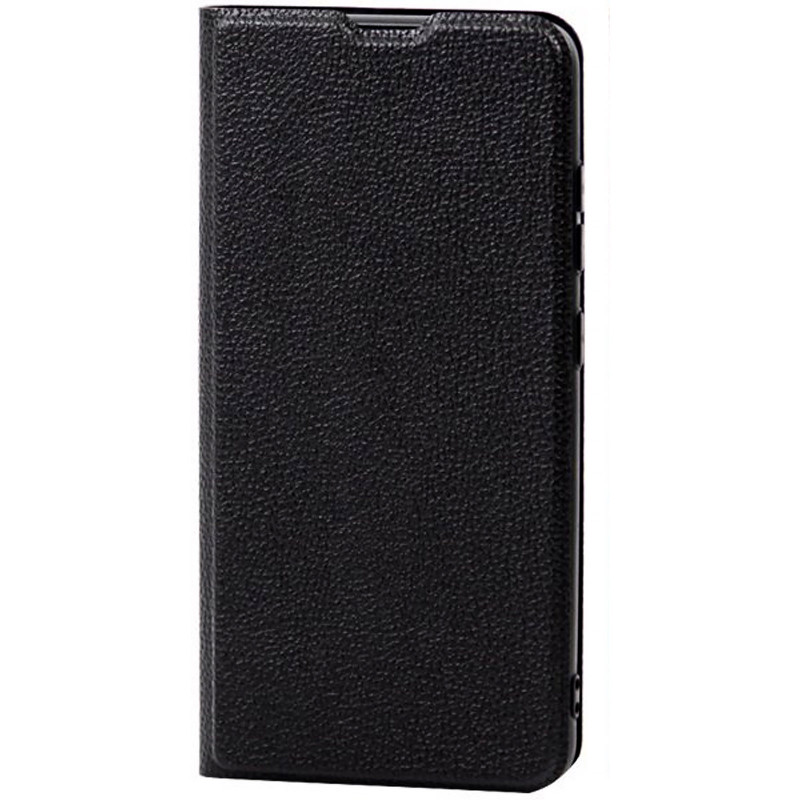 Чехол-книжка Fibra Flip для Samsung Galaxy S25 FE (Black grain) в магазине vchehle.ua