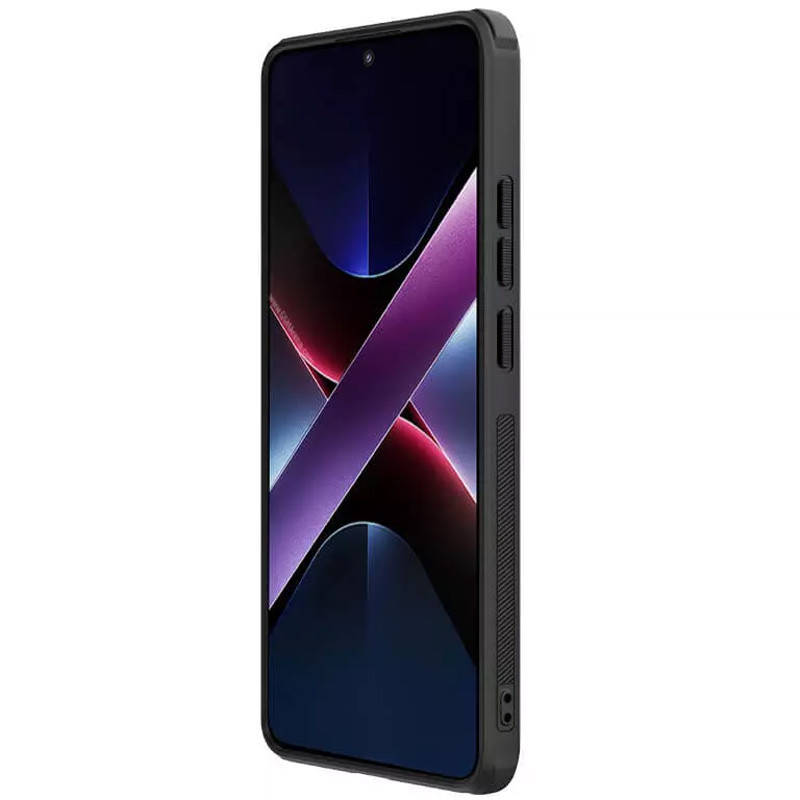 Купить Чехол Nillkin Matte Magnetic Pro для Xiaomi Poco X7 Pro (Черный / Black) на vchehle.ua
