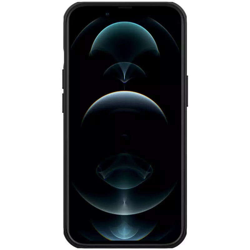 Фото Чехол Nillkin Matte Pro с лого для Apple iPhone 13 / 14 (6.1") (Черный) на vchehle.ua