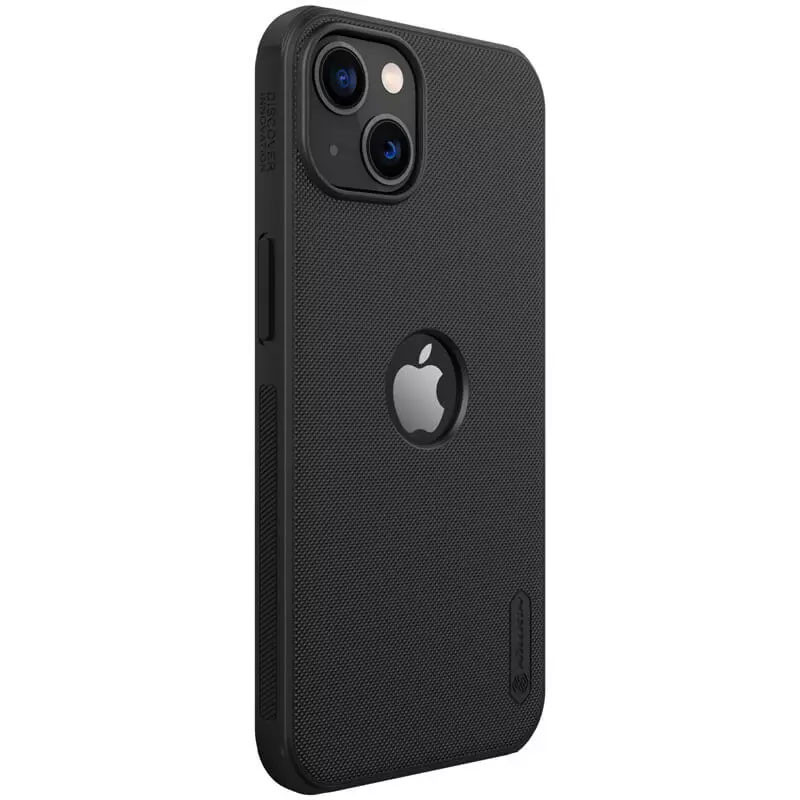 Фото Чехол Nillkin Matte Pro с лого для Apple iPhone 13 / 14 (6.1") (Черный) в магазине vchehle.ua