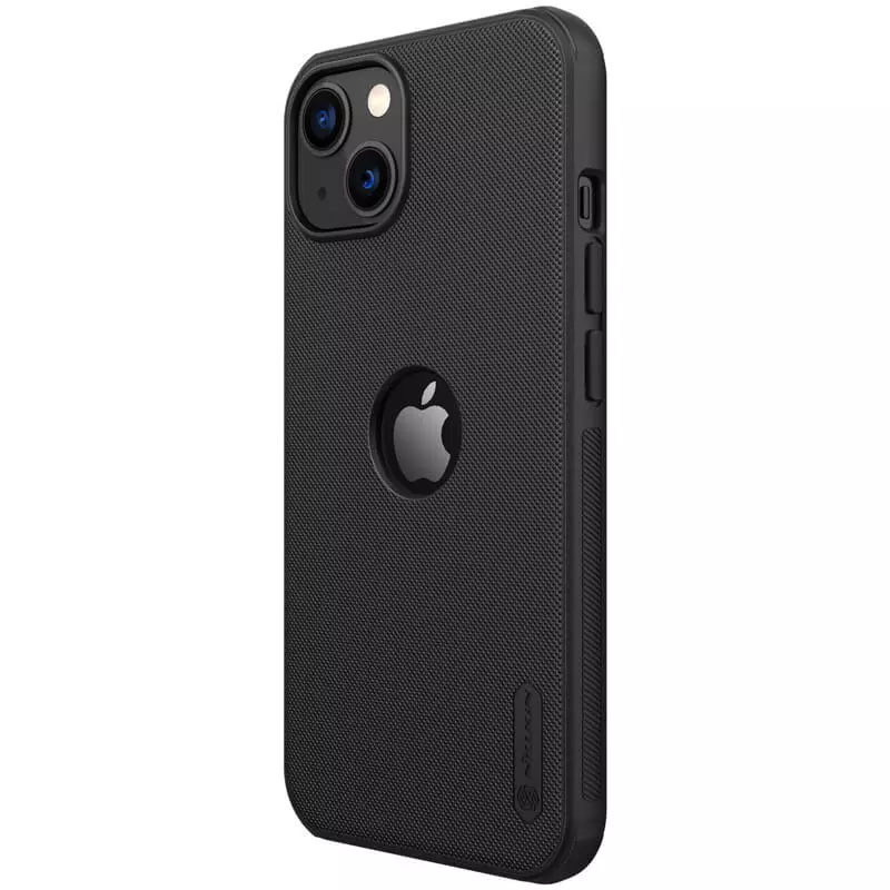 Чехол Nillkin Matte Pro с лого для Apple iPhone 13 / 14 (6.1") (Черный) в магазине vchehle.ua
