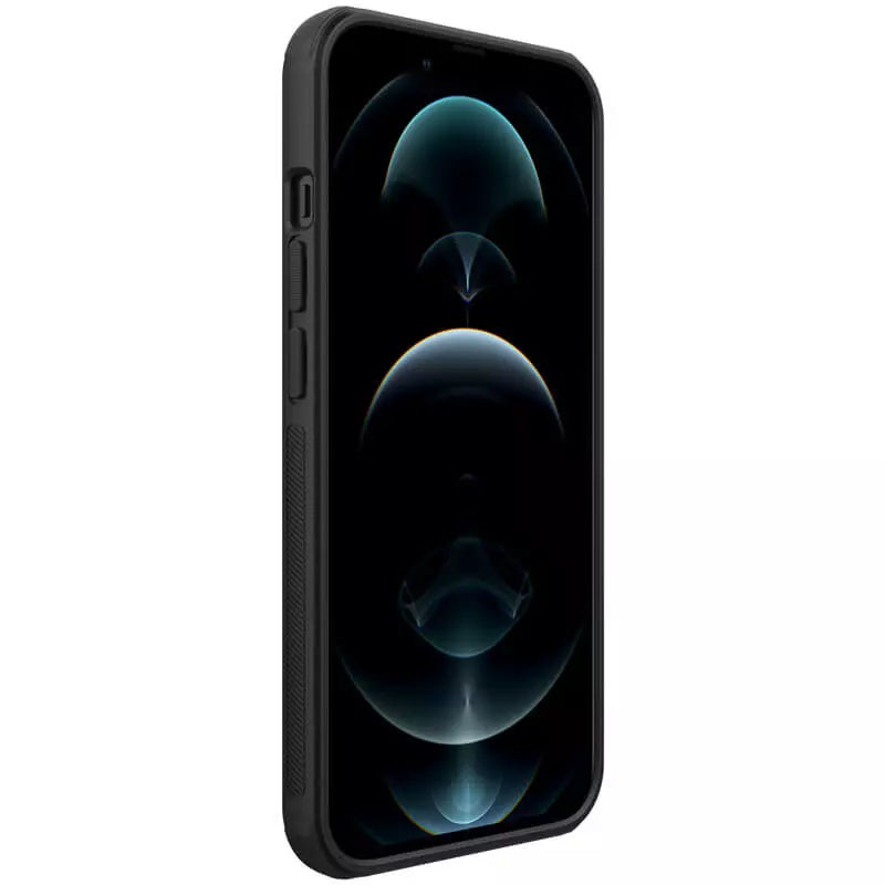 Купить Чехол Nillkin Matte Pro с лого для Apple iPhone 13 / 14 (6.1") (Черный) на vchehle.ua