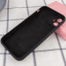 Фото Чохол Silicone Case Full Camera Protective (AA) на Apple iPhone 12 (6.1") (Чорний / Black) на vchehle.ua