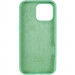 Фото Чохол Silicone Case Full Protective (AA) на Apple iPhone 14 Pro (6.1") (Зелений / Pistachio) в маназині vchehle.ua